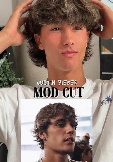 Mod Cut Justin Bieber: Corte con tijeras para hombre