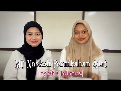 Bilingual Wedding MC Script | Tugas Public Speaking & Digital Presentation