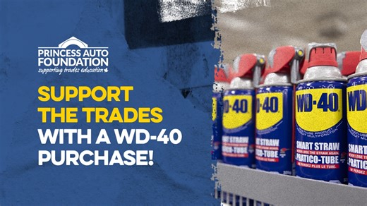 35K views · 67 reactions | $1 from qualifying WD-40 purchases goes to the Princess Auto Foundation! 欄 Available in-store only until May 4. Online orders: WD-40 purchases must be picked up in-store. | Princess Auto | Facebook