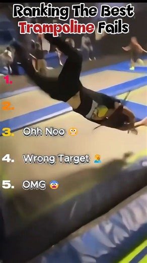 Ranking The Best Trampoline Fails