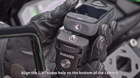 Insta360 Heavy Duty Clamp, Black