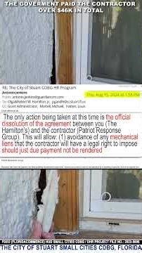 The City of Stuart Small Cities CDBG - Improper Payments on Federally Funded Programs