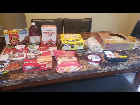 Slim Pickens !!! Small Grocery Haul from Amazon Fresh and Target !!!