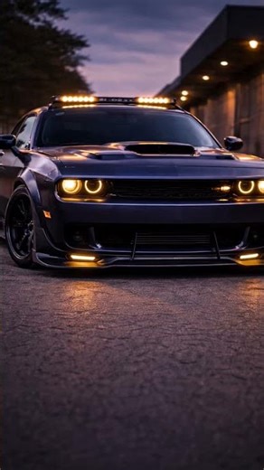 Dodge Challenger Back Look 😈 | Side Angle View 🔥 | MusclKiller Look #dodgechallengersrt #challenger