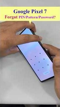 11. (Forgot PIN/Pattern/Password): How to reset a Google Pixel 7. #pixel7 #smartphone #googlephone