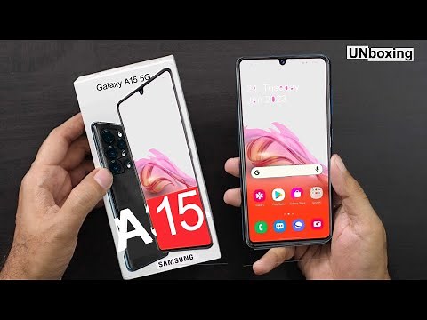 Samsung A15 5G | Unboxing | Galaxy A15 Review
