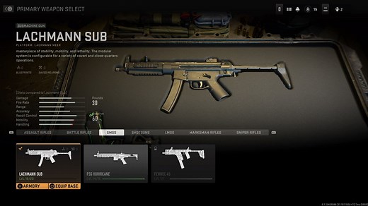 Modern Warfare 2 best Lachmann Sub loadout