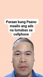Paraan kung paano maalus ang ads na lumalabas sa cellphone #popupsads #Paano #facebookreelsvideo #adsonreels | Frederick N. Pantoja