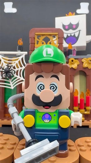 LEGO Luigi + Poltergust Build & Showcase 👻 | Super Mario Short