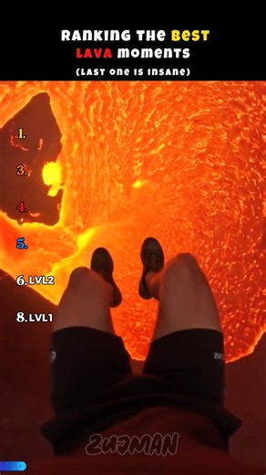 Ranking The Best Lava Moments Ever Captured 🌋🔥 #shorts #usa