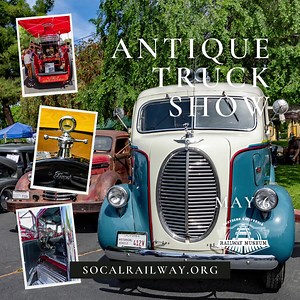 A Chevy truck right off a Depression-era farm. A renovation of a rusty 1962 Ford pickup. The past will roar to life at the Antique Truck Show at Southern California Railway Museum in Perris. | Southern California Railway Museum