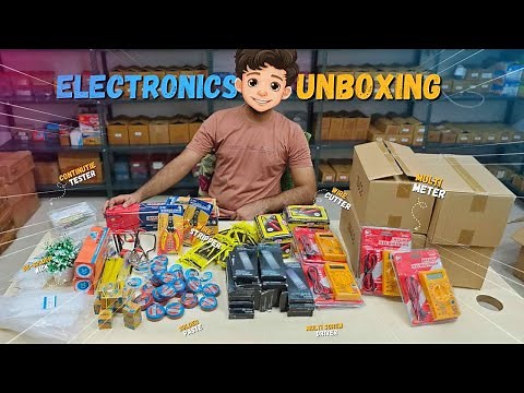 Electronic Components Unboxing | Best Place to Buy Cheap Electronic Parts | Maddy Electronics Review