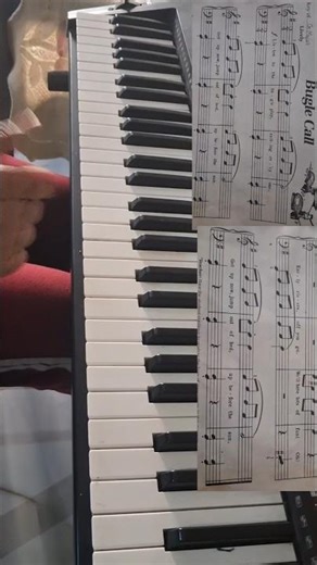 Lively play piece #Bugle Call#song#piano #pianomusic #pianotutorial #music