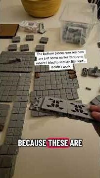 Testing the Dungeon Tiles #dnd