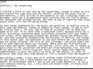 Moby Dick morse 20wpm