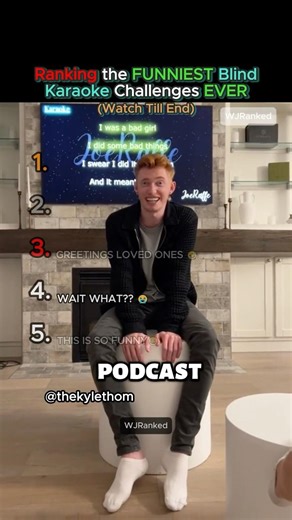 🤣Ranking the FUNNIEST Blind Karaoke Challanges EVER #shorts