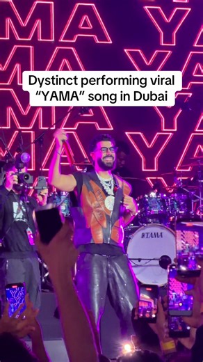 Dystinct's Iconic Performance of 'YAMA' at Dubai Concert