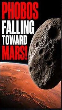 Not every moon survives…Some become rings. 🔴🪐Mars might not stay the same forever.#mars #phobos