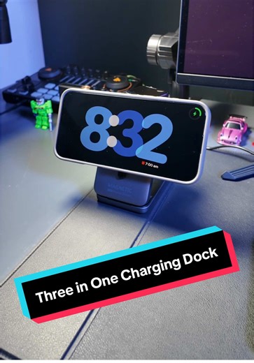 Three in One Charging Dock for Fast Wireless Charging