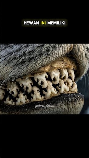 THIS IS WHAT THE TEETH OF ANIMALS YOU'VE NEVER SEEN BEFORE ACTUALLY LOOK LIKE