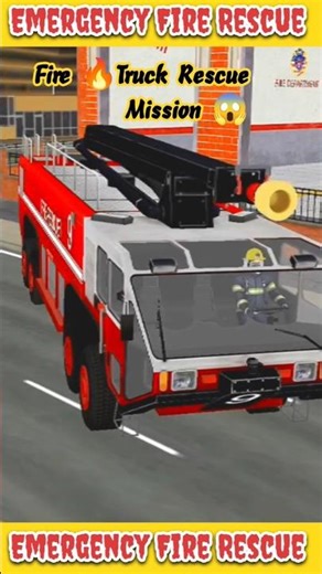 Jen The Fire 🔥 Engine Is Here - Fire Truck Rescue Mission #shorts #ytshorts #games #viral #short