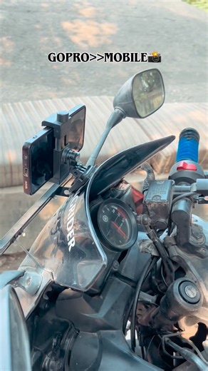 Mαɳσʝ on Instagram: "GoPro>mobile setup #goprovlog #rider #vlogger"