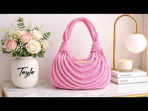 This Easy Crochet Bag Is Going Viral /Step by Step Tutorial