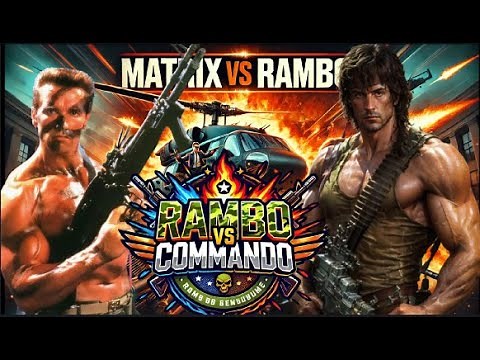 "Rambo vs Commando: Ultimate Battle Showdown! | Epic Action Fight"