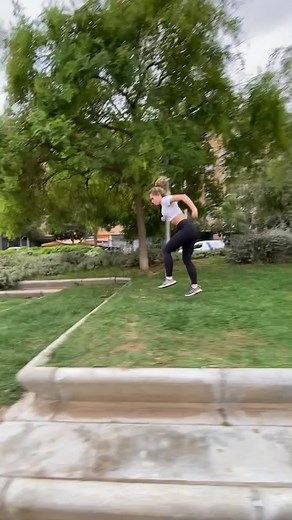 Dynamic Gymnastic Moves in Outdoor Settings