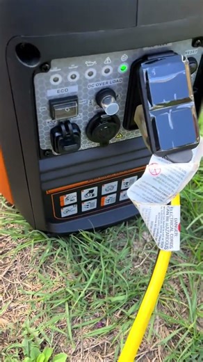 I am very impressed with this little generator, amazing power, and fuel economy