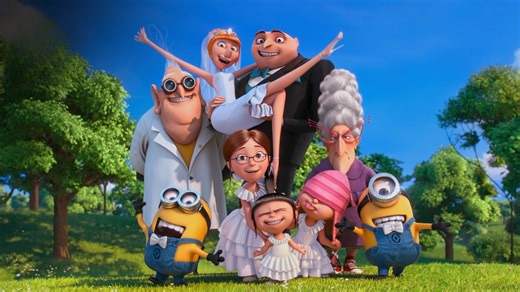 The Minions perform I Swear and YMCA at Gru and Lucy’s wedding Despicable Me 2