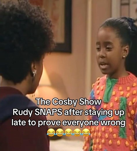 The Cosby Show Rudy snaps from lack of rest😂 #trending #video #viral #foryou #shorts #short #fyp