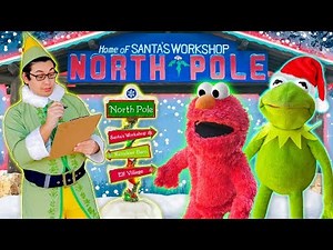 Kermit the Frog and Elmo Find Santa's Christmas Present List!