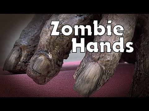 Make DIY Posable Zombie Hands