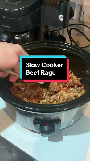 Delicious Slow Cooker Beef Ragu Recipe