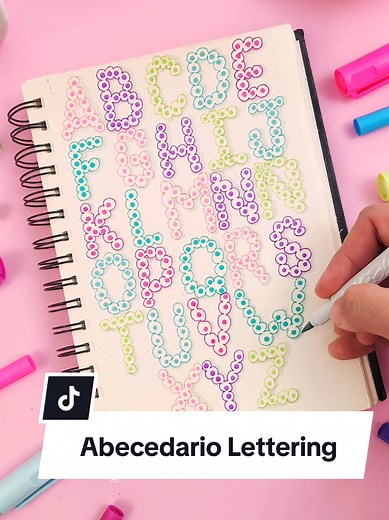 Tutorial de Abecedario Bonito con Marcadores