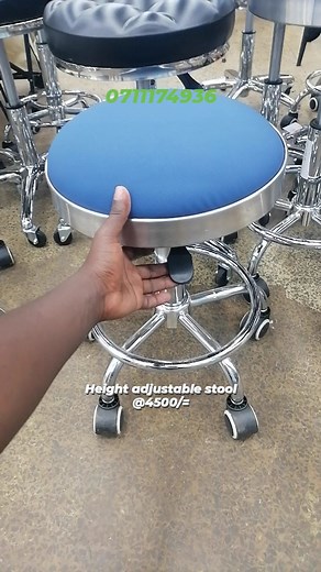 Adjustable height stools with wheels 0711174936 #trending #new #reels | Fibbostores