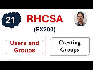 Creating Groups in Linux || groupadd || RHCSA Complete Course