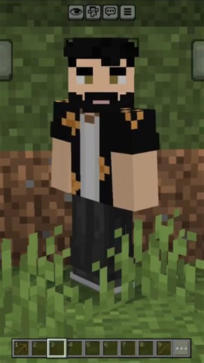 even that random dirt block was scripted - minecraft pocket edition