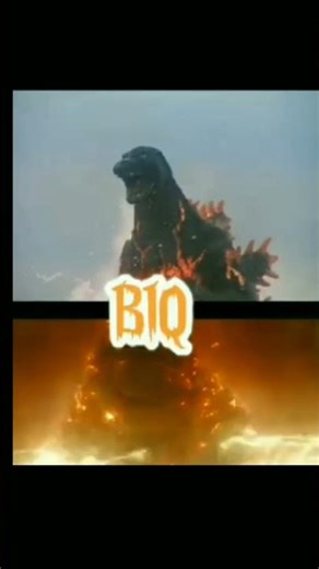 burning Godzilla vs thermonuclear Godzilla #kaiju #godzilla #edit #battle