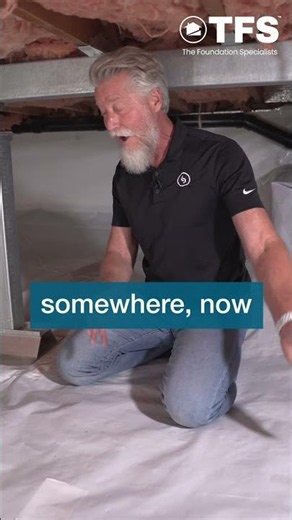 Turn Your Crawlspace Into Storage Space #Shorts #CrawlSpaceEncapsulation #CrawlSpaceRepair