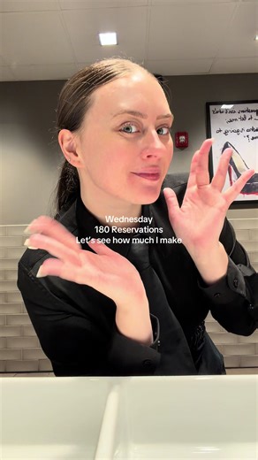 I was supposed to be off today but picked up since there was a concert and I wanted to make some extra money. So happy I did, I got blessed up and I had the sweetest tables 🥹 #fyp #server #serverlife #servertiktok #finedining