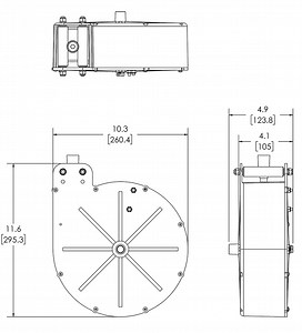 Hosemaster Model-S - Shower Hose Storage - Glendinning Products