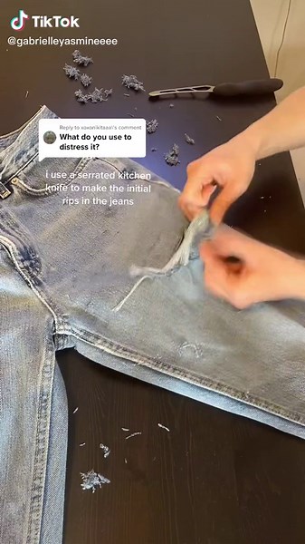 Ripped Jeans Tutorial: How to Make Your Own Distressed Pants