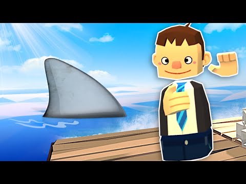 SURVIVING on a RAFT but it's in VR! (OceanCraft VR)