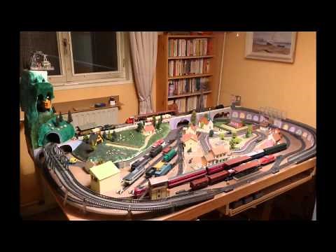 Le réseau HO du Marcou sur une petite surface !