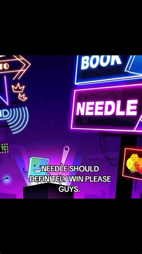 YES I'M VOTING U NEEDLE AND HERE IS WHY first u made it to far in bfdia which I'm very proud of it second book is REALLY glazed by her fans needle did her best in everything just bc book won an important challenge doesn't mean it's the end of the world plus tb helped her n needle the effort she would've put in the other challenge she put it on match challenge. anyway I hope u win needle. #bfdi #viral #fyp #osc #bfdia