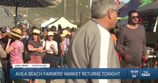 Farmers' market returns to Avila Beach this summer