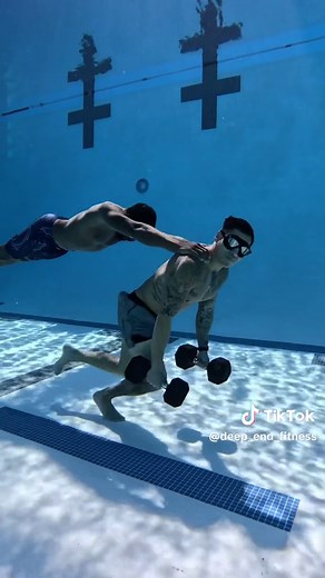 The only way to fly. #deepend #fitness #water #pool #workout #swim #training #underwater #breathwork