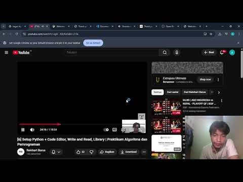 (6) Setup Python + Code Editor, Write and Read, Library | Praktikum Algoritma dan Pemrograman